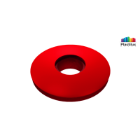 Прессшайба резиновая для поликарбоната красный D=30мм